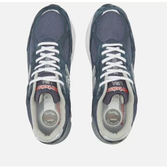 New Balance 990v3 Men's Shoes M990NB3 Size US 10.5 Made in USA Navy Denim MiUSA - Picture 7 of 16